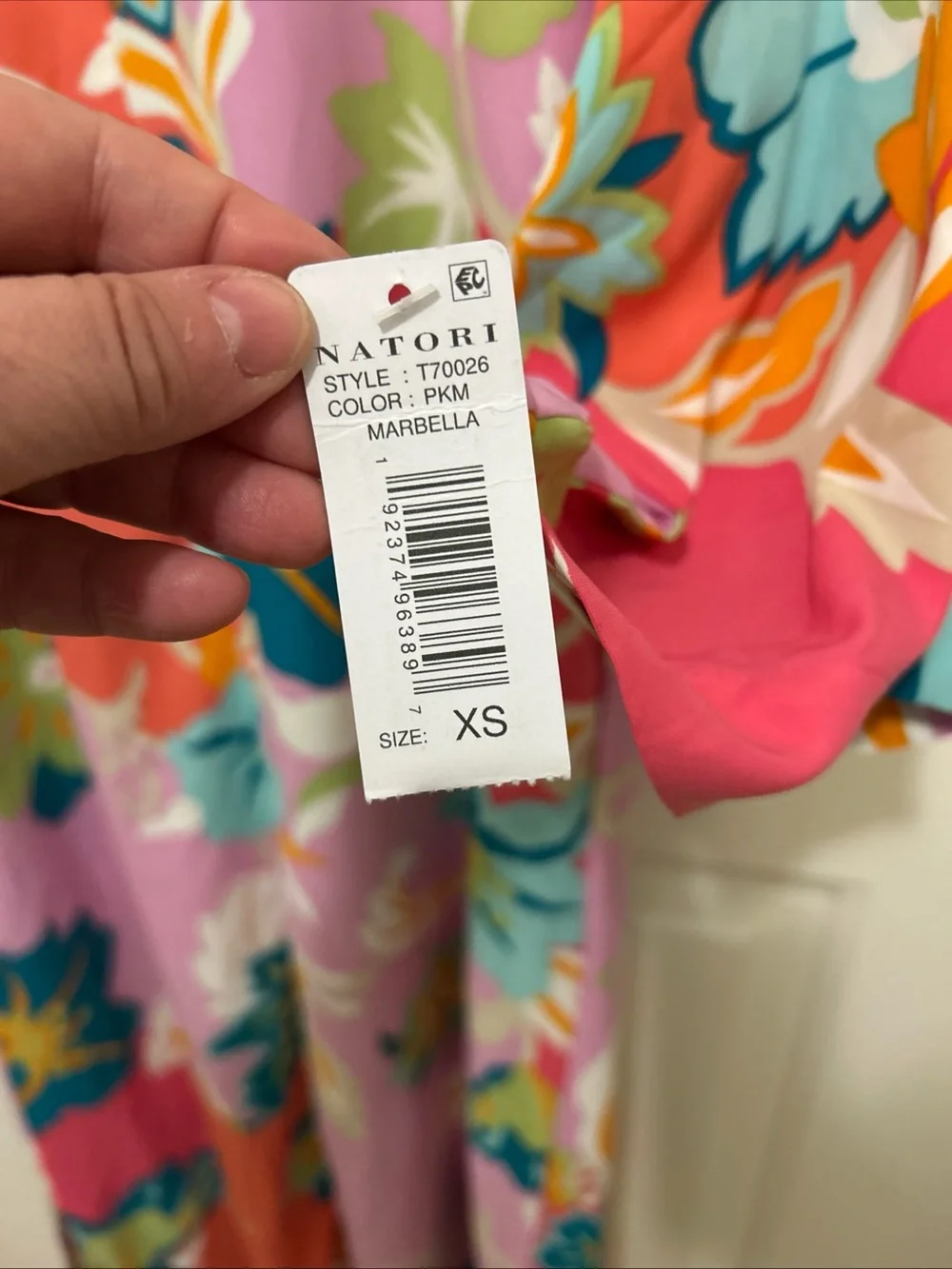 Natori Ascendant Lotus Caftan NEW XS
